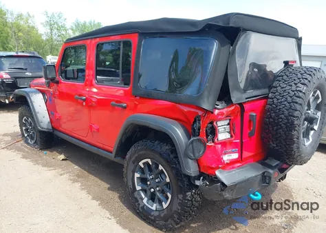 2024 Jeep Wrangler 4Xe Rubicon 4Xe from USA, damaged, VIN 1C4RJXR62RW221775